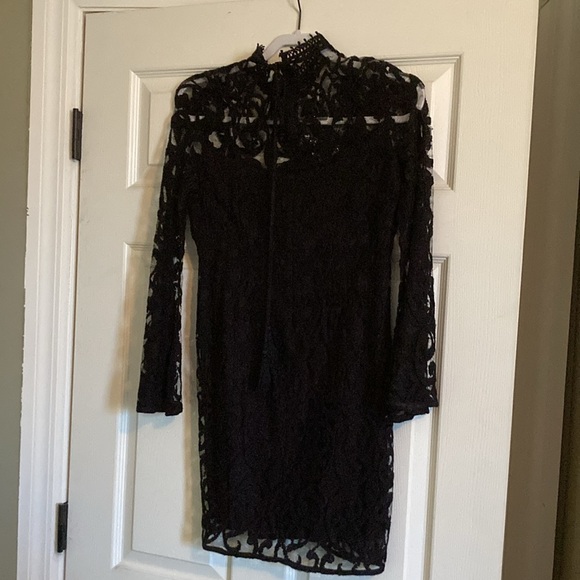 Free People Black Sequin Dress - Picture 5 of 6